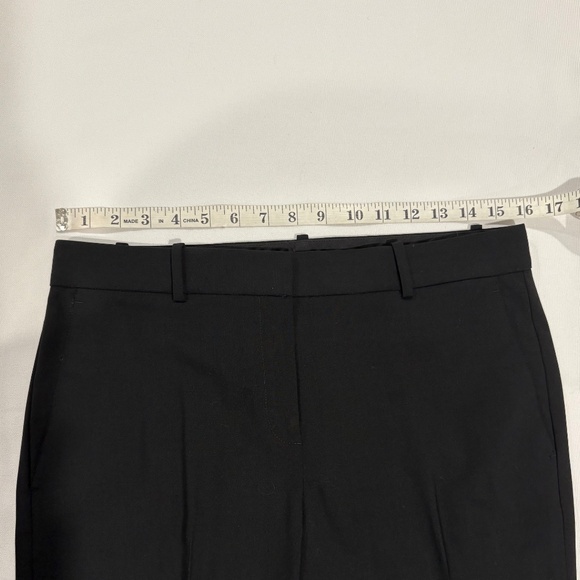 Theory Women's Black Pants - Size 6. - Picture 6 of 11